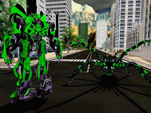 Play Spider Robot Warrior Web Robot Spider Game