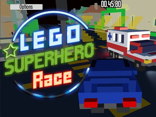 Play Lego Superhero Race Game