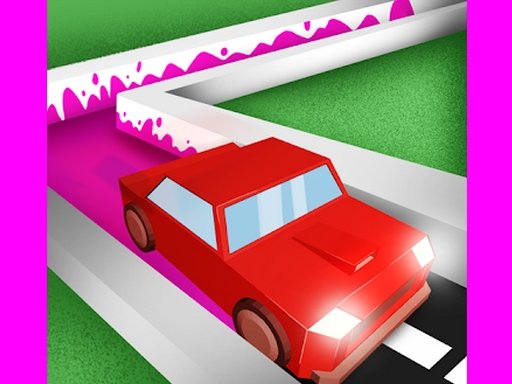 Play Car Driving Paint 3D Game