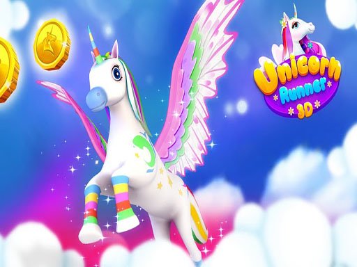 Play Unicorn Runner 3D Game