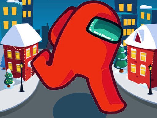 Play Among Us Christmas Run Game