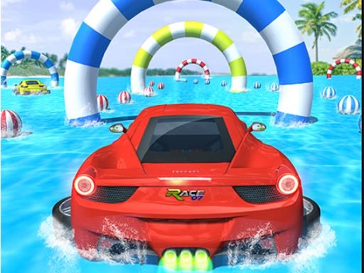 Play Water Surfing Car Stunts Game