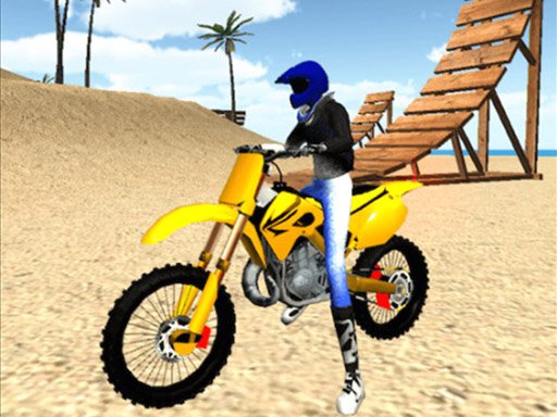 Play Beach Bike Stunt Game