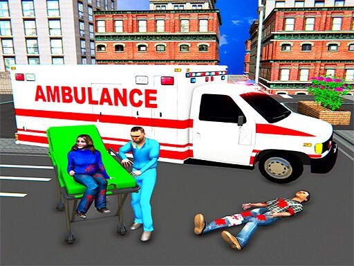 Play City Ambulance Rescue Simulator Game