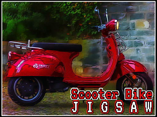 Play Scooter Bike Jigsaw Game