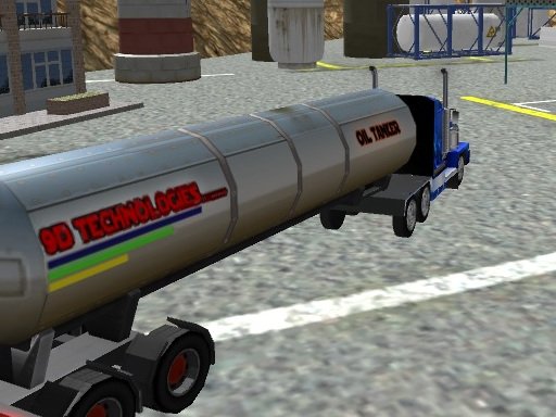 Play Oil Tanker Transporter Truck Game
