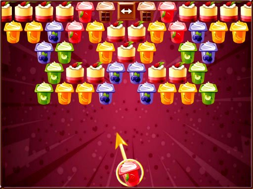 Play Bubble Shooter Puddings Game