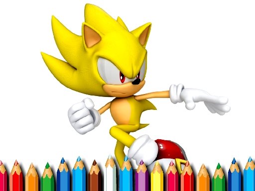 Play Sonic Coloring Game