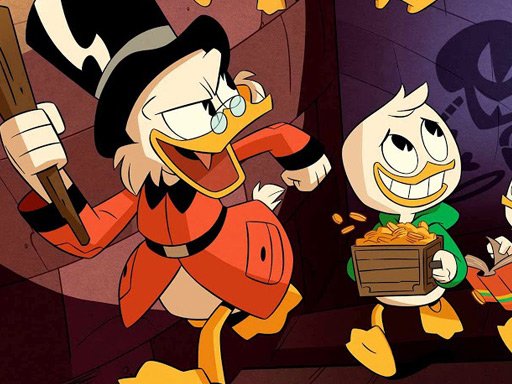 Play Duck Tales Jigsaw Puzzle Game