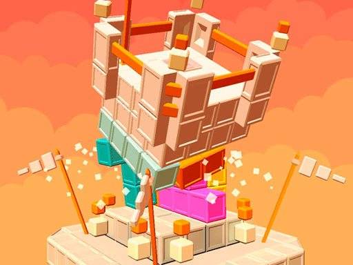 Play Demolish Castle Puzzle Game