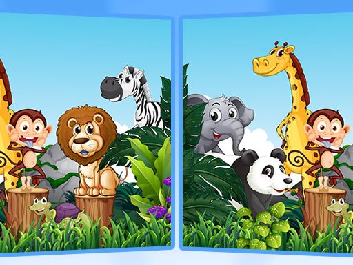 Play Find Seven Differences – Animals Game