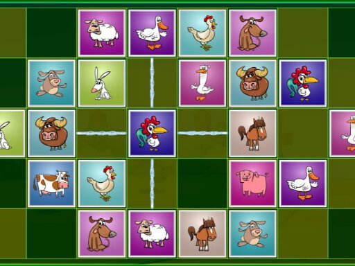 Play Farm Animals Matching Puzzles Game