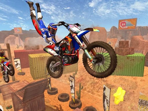 Play Stunt Moto Racing Game