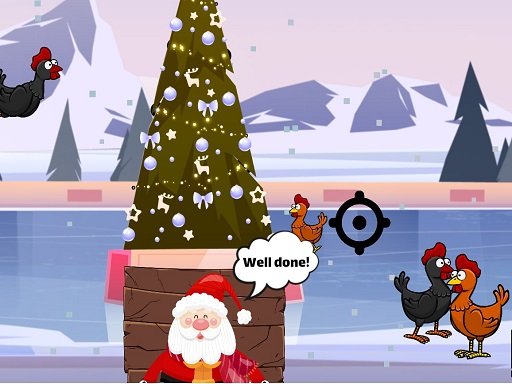 Play Christmas Chicken Shoot Game