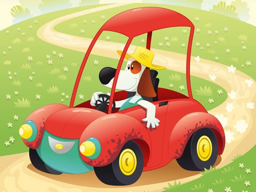 Play Funny Animal Ride Difference Game