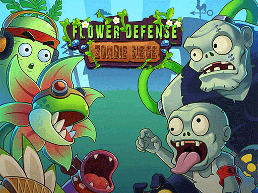 Play Flower Defense – Zombie Siege Game