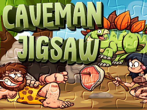 Play Caveman Jigsaw Game
