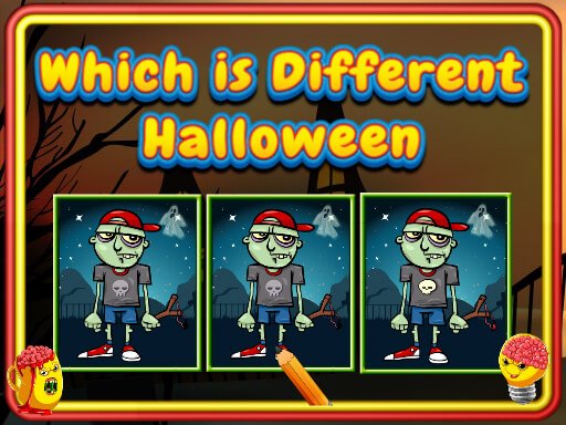 Play Which Is Different Halloween Game