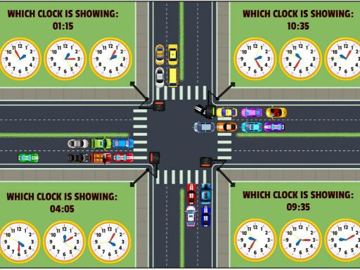 Play Traffic Control Time Game