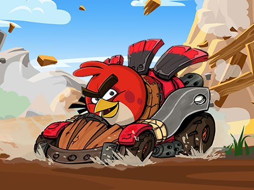 Play Angry Birds Kart Hidden Stars Game