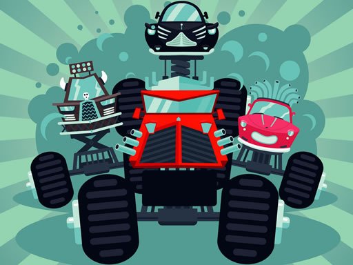 Play Crazy Monster Trucks Memory Game