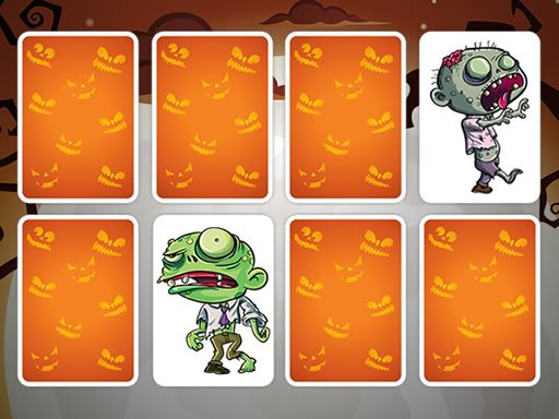 Play Happy Halloween Memory Game