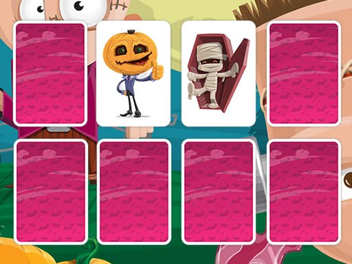 Play Fun Halloween Memory Game