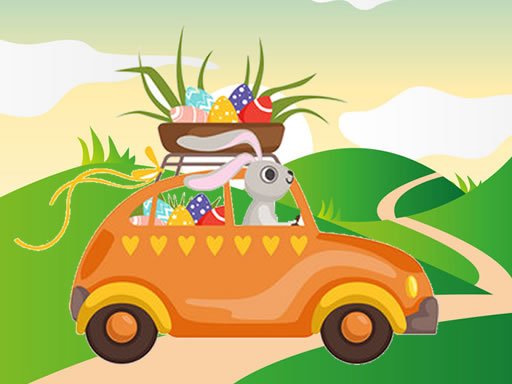 Play Bunnies Driving Cars Match 3 Game