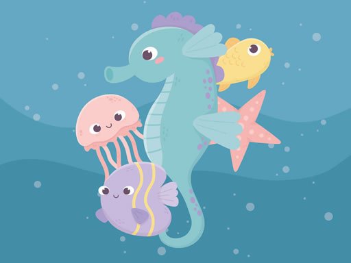 Play Adorable Fish Memory Game