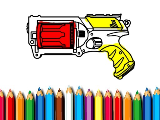 Play BTS Nerf Coloring Game