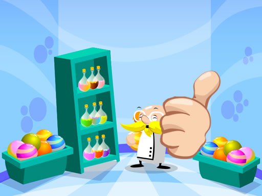 Play Crazy Professor Bubble Game