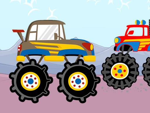 Play Fun Monster Trucks Jigsaw Game