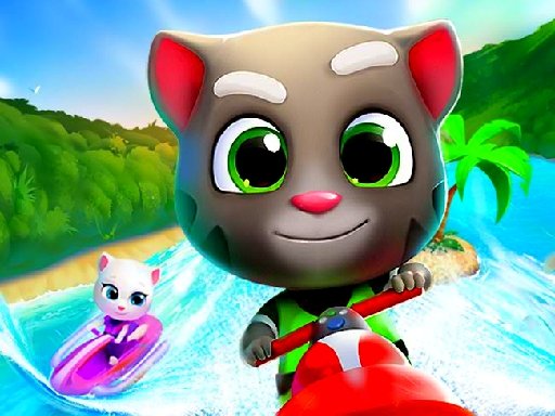 Play Cartoon Talking Tom Jigsaw Puzzle Game