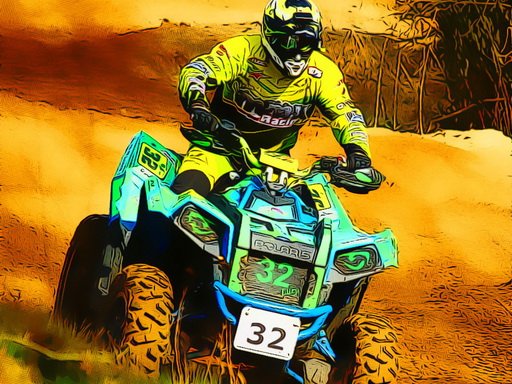 Play Extreme Quad Bike Jigsaw Game