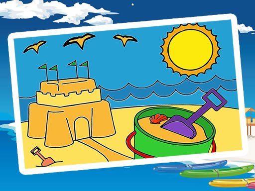 Play Summer Coloring Game