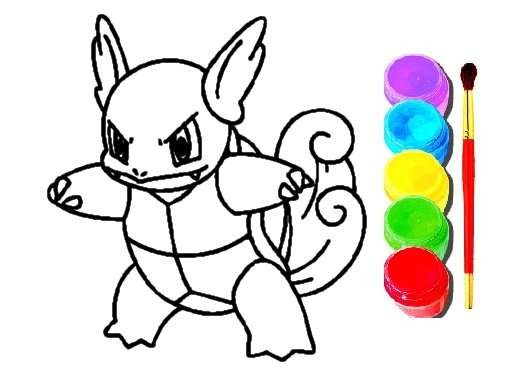 Play Pokemon Coloring Game
