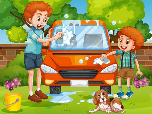 Play Car Wash Hidden Game