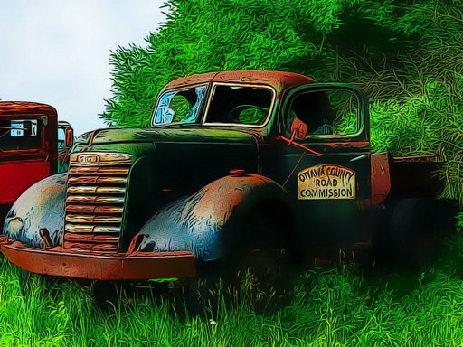 Play Old Rusted Trucks Game