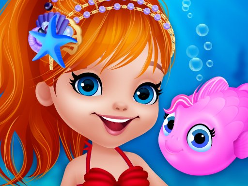 Play Cute Mermaid Dress Up Game