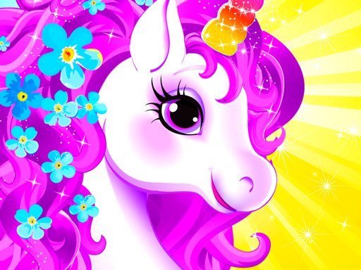 Play Unicorn Dress Up Game