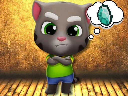 Play Talking Tom Diamond Hunt Game