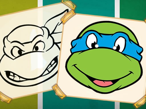 Play Ninja Turtles Coloring Game