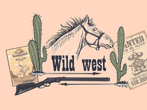 Play Wild Wild West Memory Game