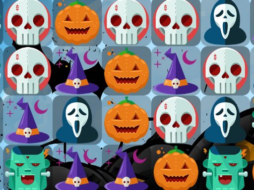 Play Scary Halloween Match 3 Game