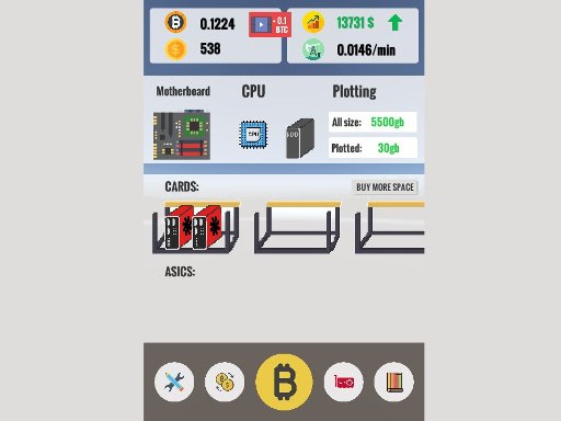 Play Bitcoin Clicker Game
