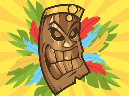 Play Scary Tiki Mask Memory Game