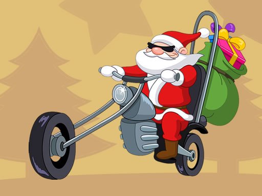 Play Santa Driver Coloring Game