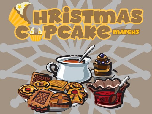 Play Christmas Cupcake Match 3 Game