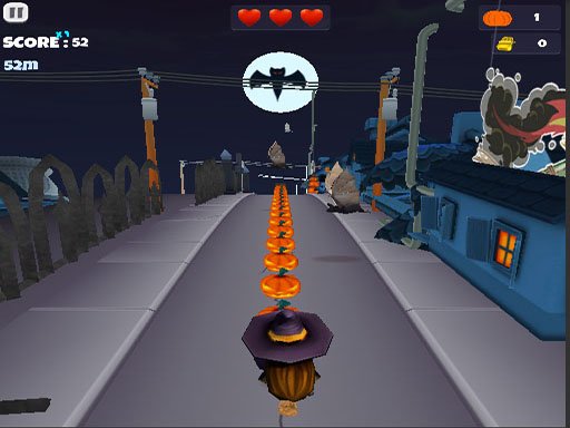 Play Halloween Runner Game