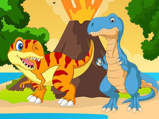 Play Dino Jigsaw Game